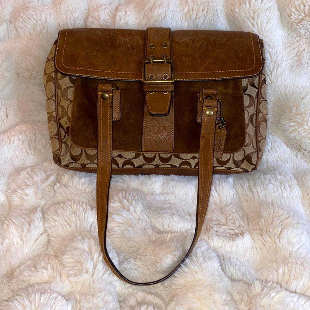 SPECIAL EDITION SIGNATURE COACH SATCHEL